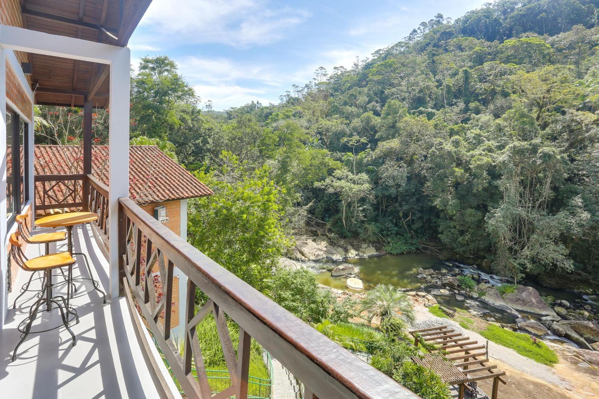 Pousada Alpenhof Hotel São Pedro de Alcântara Eksteriør billede